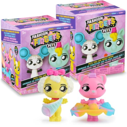 Fashion Fidgets - Fashion Fidgets Mini Pets 2pk Asst 2
