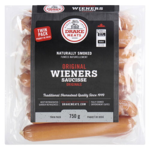 DRAKE MEATS - Original Wieners