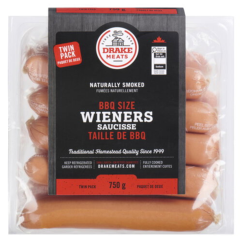 DRAKE MEATS - BBQ Size Wieners