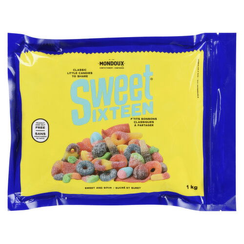Sweet Sixteen - Gummy Candy Mix, Sweet & Sour King Size