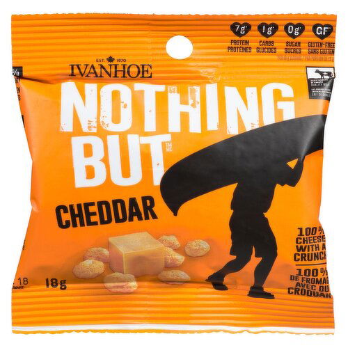 IVANHOE - Nothing But Cheddar Mini Cheese Snacks