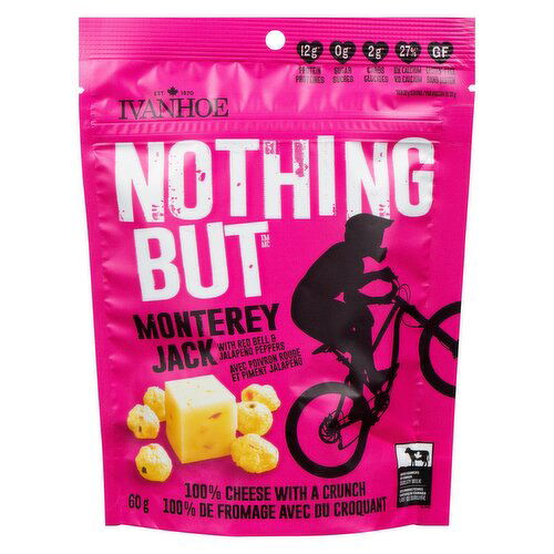 IVANHOE - Nothing But Monterey Jack Cheese Snacks