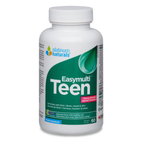 Platinum Naturals - Multivitamin Easymulti Teen for Young Women