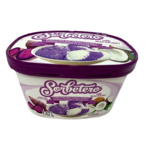 Sorbetero - Purple Yam and Young Coconut Icecream