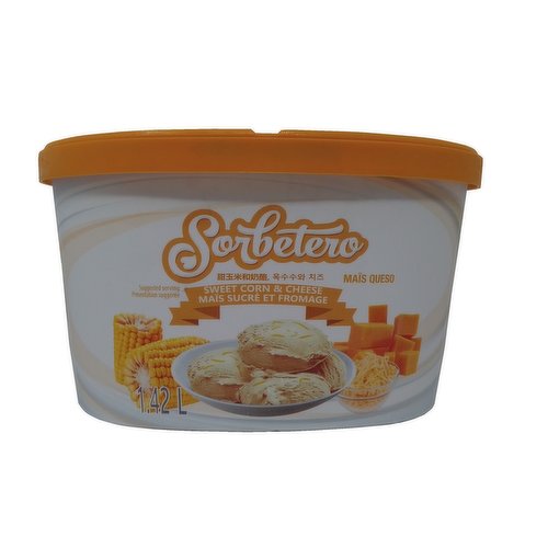 Sorbetero - Sweet Corn & Cheese Ice Cream