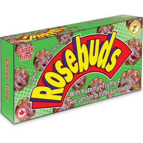 Candy Time - Rosebuds - Hazelnut Truffle