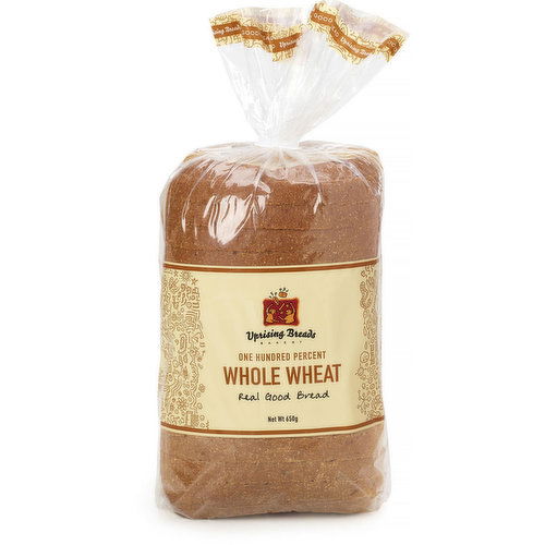 Uprising Breads - 100% Whole Wheat Bread