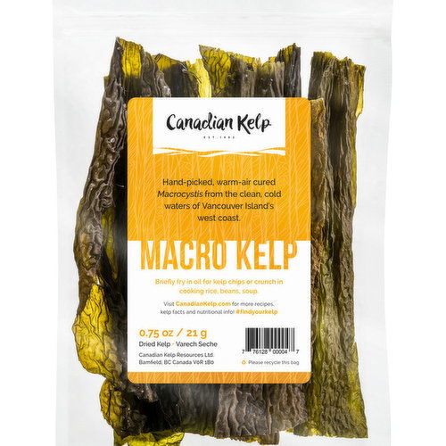 Canadian Kelp - Macro Kelp