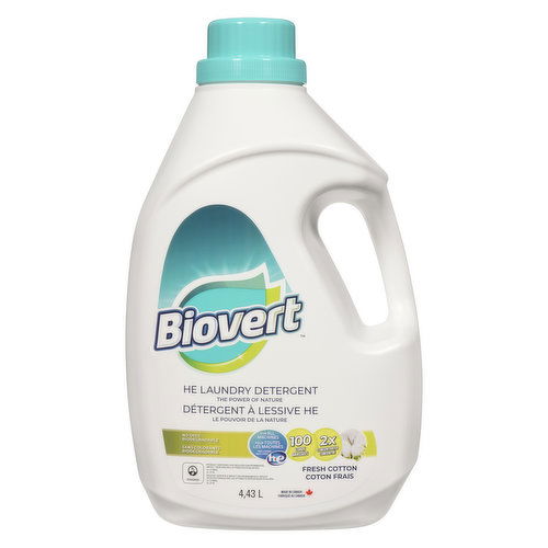 Biovert - Laundry Detergent Fresh Cotton