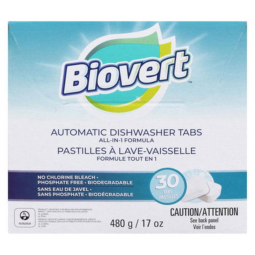 Biovert - Automatic Dishwasher Tabs