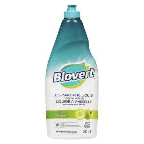 Biovert - Dishwashing Liquid Green Apple