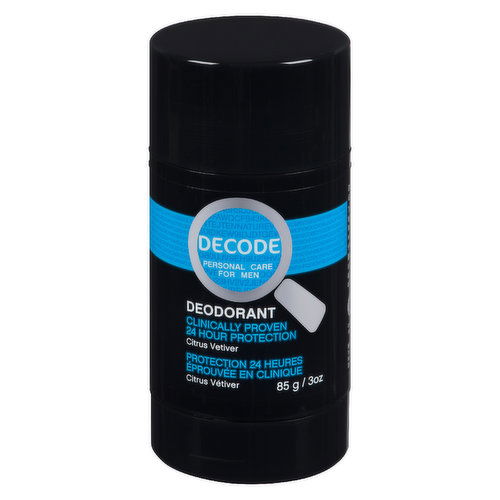 Decode - Deodorant Citrus Vetiver