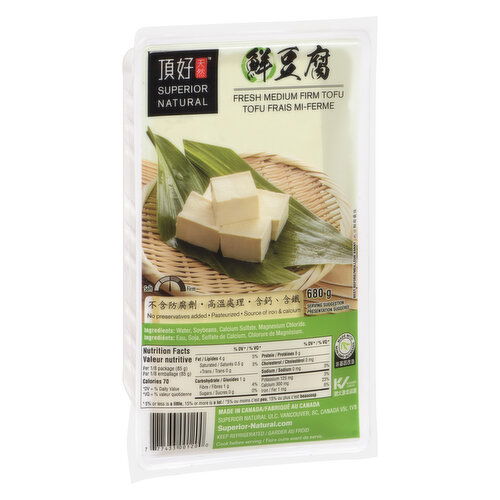 Superior - Fresh Medium Firm Tofu