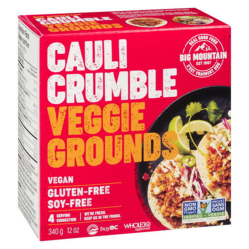 Big Mountain - Cauli Crumble Veggie Grounds