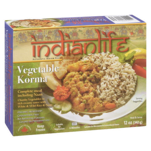 Indianlife - Entree Vegetable Korma