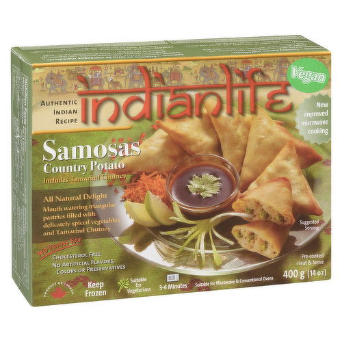 Indian Life - Samosas Country Potato