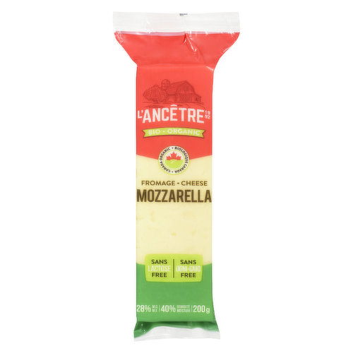 L'Ancetre - Mozzarella Cheese 28% Organic