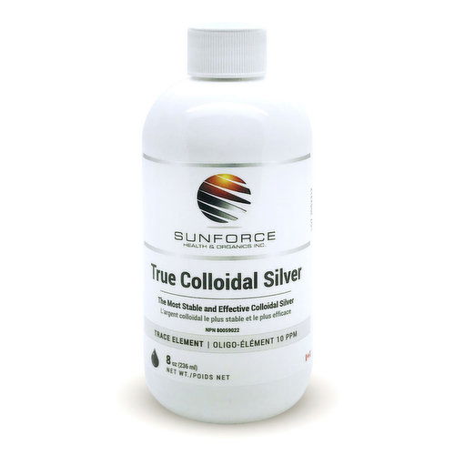 SunForce - True Colloidal Silver 10ppm