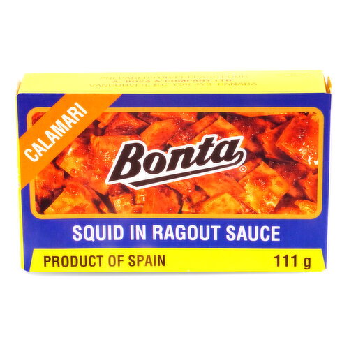 Bonta - Calamari in Ragout Sauce