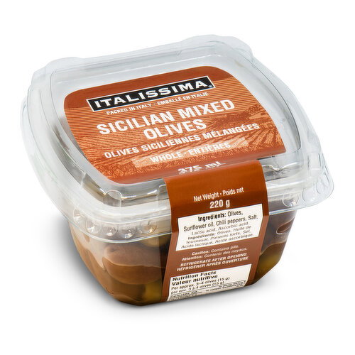 Italissima - Sicilian Mix Whole Olives