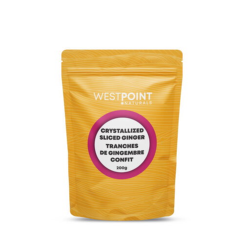 West Point Naturals - Crystallized Ginger Slices