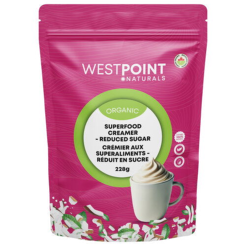 Westpoint Naturals - Superfood Creamer Reduced Sugar Organic