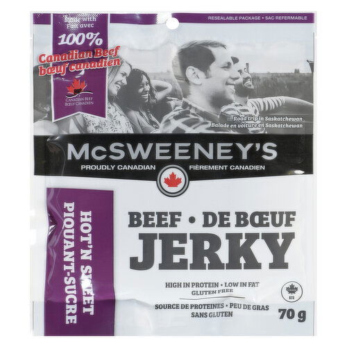 Mcsweeneys - MCSWNY Hot N Sweet Beef Jerky