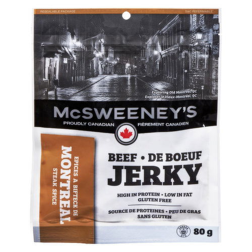 Mcsweeneys - Beef Jerky Montreal Steak Spice