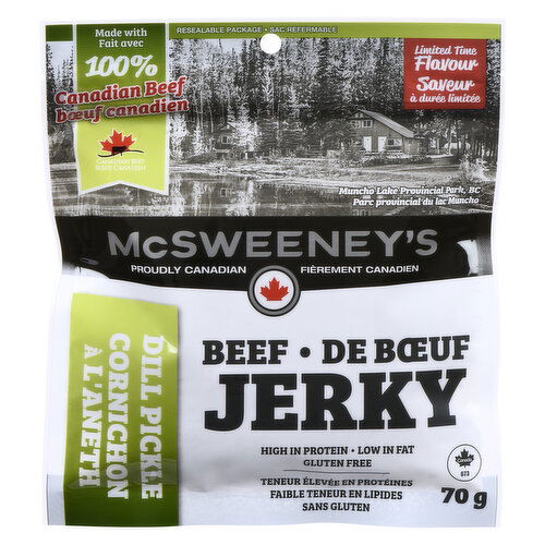 McSweeney's - Beef Jerky Dill Pickle