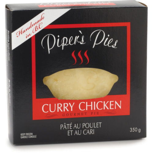 Piper's Pies - Curry Chicken Pie