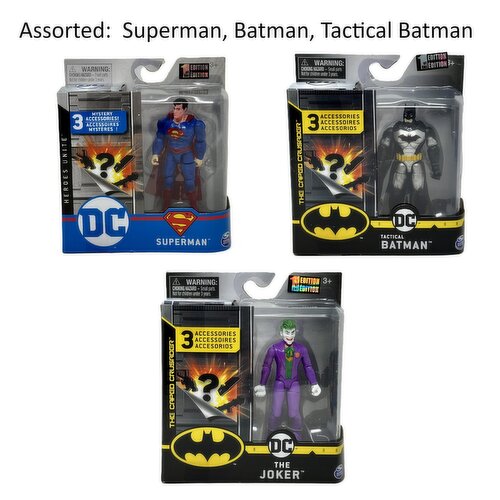 DC Comics - Figures Assorted, 4 Inch