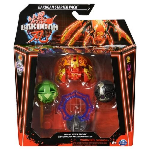 Spin Master - Bakugan Starter Special Attack Spidra, 3-Pack