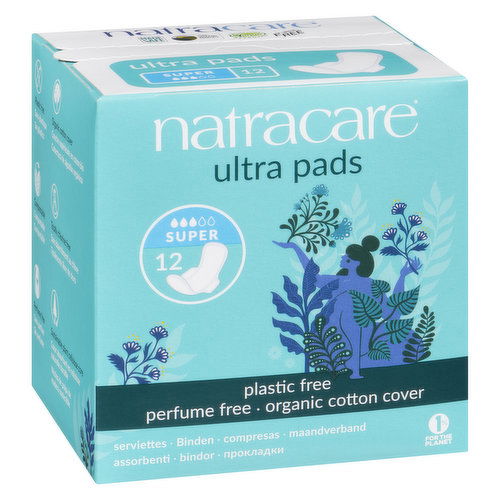 Natracare - Ultra Pads - Super