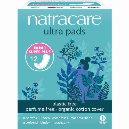 Natracare - Ultra Pads with Wings Super Plus