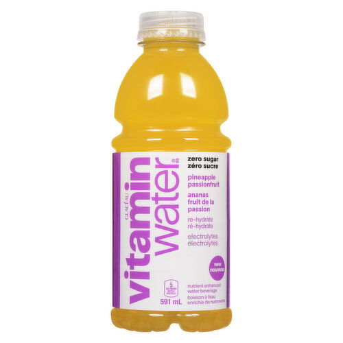 Glaceau - Vitamin Water Zero Sugar Pineapple Passion