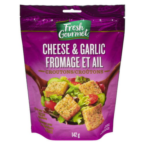 Fresh Gourmet - Croutons Cheese & Garlic