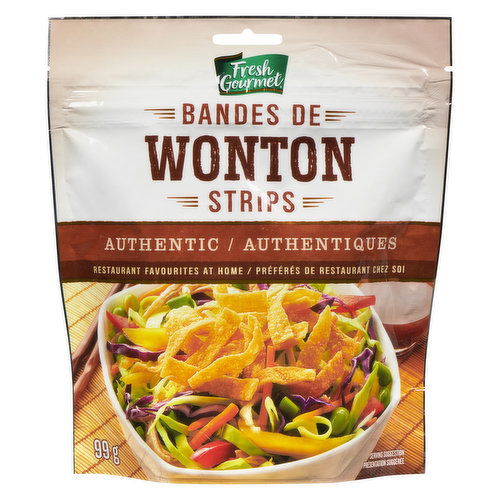 Fresh Gourmet - Authentic Wonton Strips