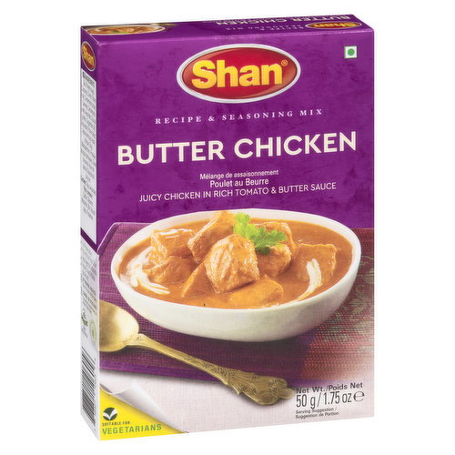 Shan - Recipe & Seasoning Mix - Butter Chicken
