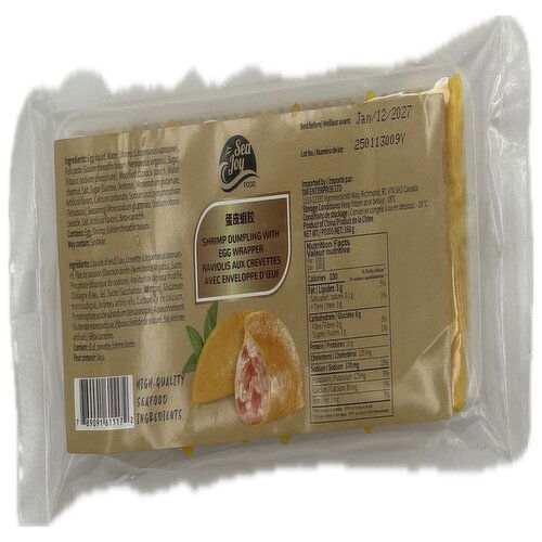 Sea Joy - Shrimp Dumpling with Egg Wrapper