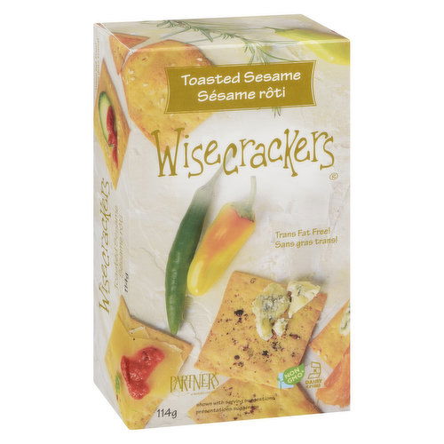 Partners - Toasted Sesame Wisecrackers