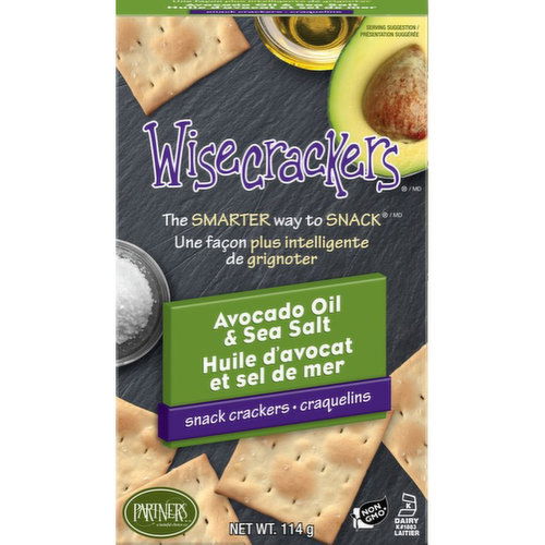 Partners - Avocado Oil & Sea Salt Crackers