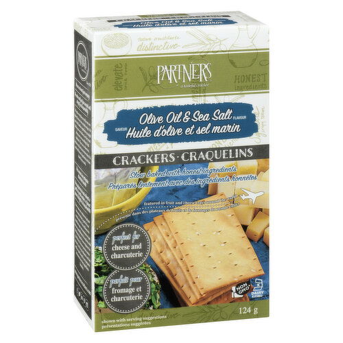 Partners - Hors D'oeuvre Crackers - Olive Oil & Sea Salt