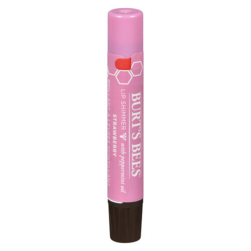 BURT'S BEES - Lip Shimmer - Strawberry