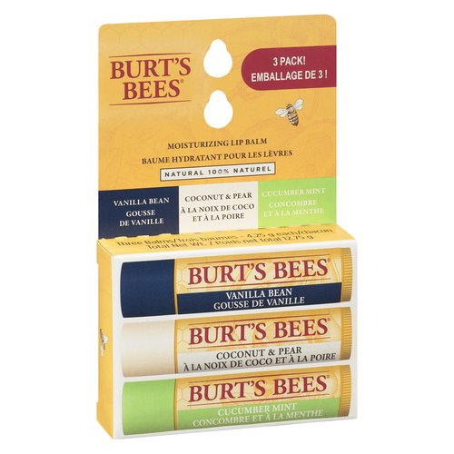 Burt's Bees - Beeswax Assorted Lip Balm