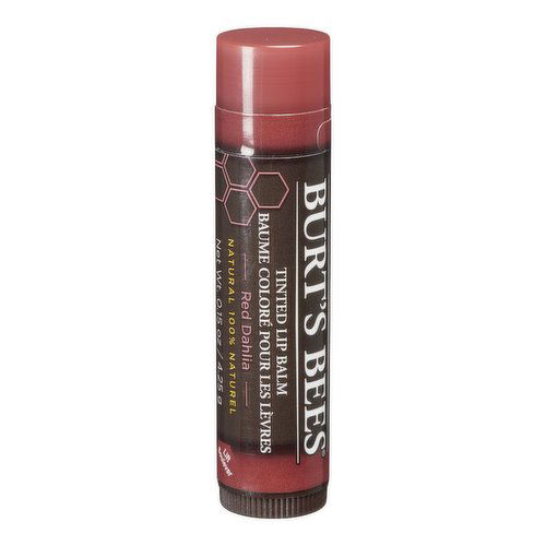 Burt's Bees - Tinted Lip Balm - Red Dahlia