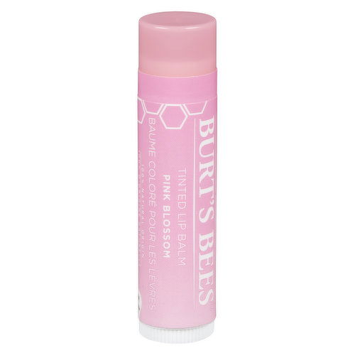 Burt's Bees - Tinted Lip Balm - Pink Blossom