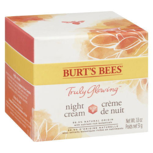 Burts Bees - Truly Glowing Night Cream