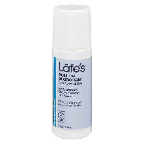 Lafes - Deodorant Unscented Roll-On