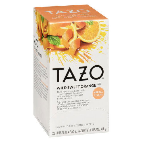 Tazo - Wild Sweet Orange Herbal Tea