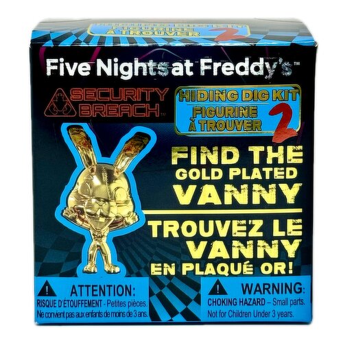 Five Nights At Freddys - Hiding Dig Kit Vanny Mystery